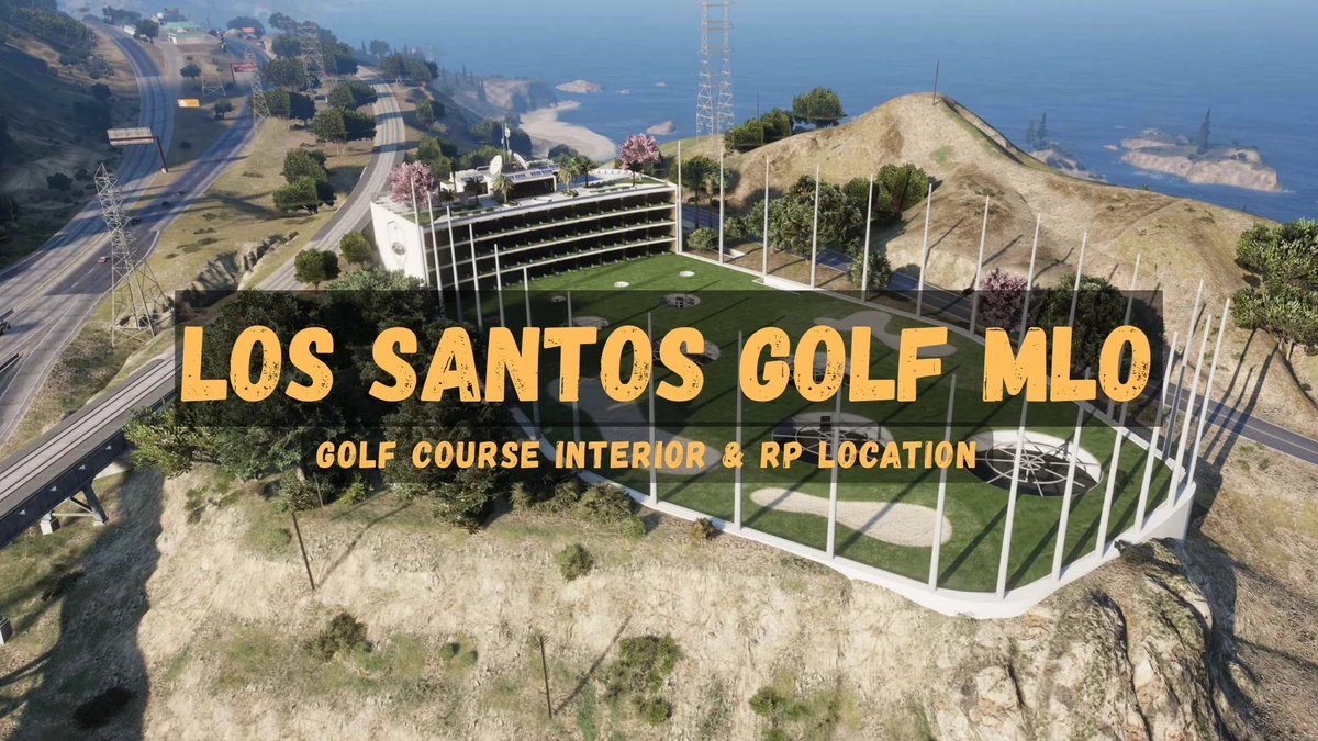 Los Santos Golf MLO FiveM | Golf Course Interior